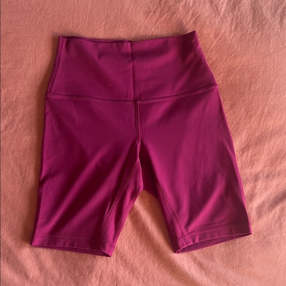 lululemon athletica Magenta Bike Shorts